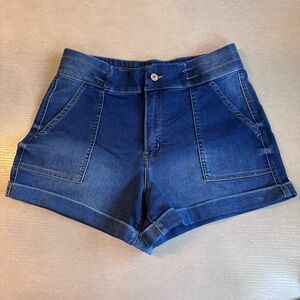 Rewash Dark Blue Jean Shorts